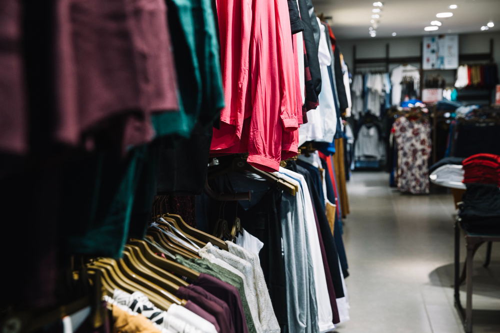 in-store shopping